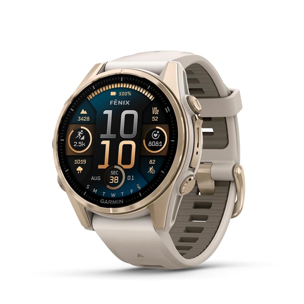 Garmin fēnix® AMOLED Montre Intelligente GPS Multisports …