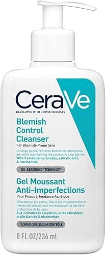 CeraVe Gel Moussant Anti-Imperfections, Peaux Grasses à T…