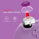 GameSir G7 SE Wired Controller for Xbox Series X|S, Xbox One & Windows 10/11, Plug and Play Gaming Gamepad with Hall Effect Joysticks/Hall Trigger, 3.5mm Audio Jack - Purple - 2