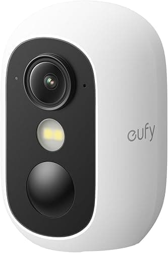 eufy Security Camera Outdoor Wireless,eufyCam C35,Home Security Camera,Indoor camera,Magnetic Mount,Colour Night Vision,Local Storage, No Monthly Fee,IP67,Supports Solar Panel,Cameras House Security