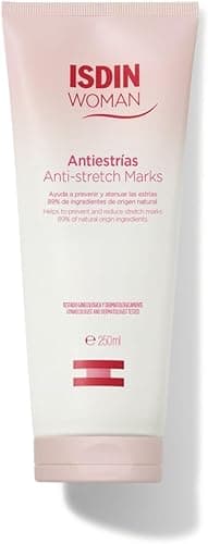 ISDIN Woman Anti-Vergetures (250 ml) | Crème Corporelle pour Aider à Atténuer les Vergetures | Femmes Enceintes, Sportives, Personnes au Régime, Adolescents | Absorption Rapide