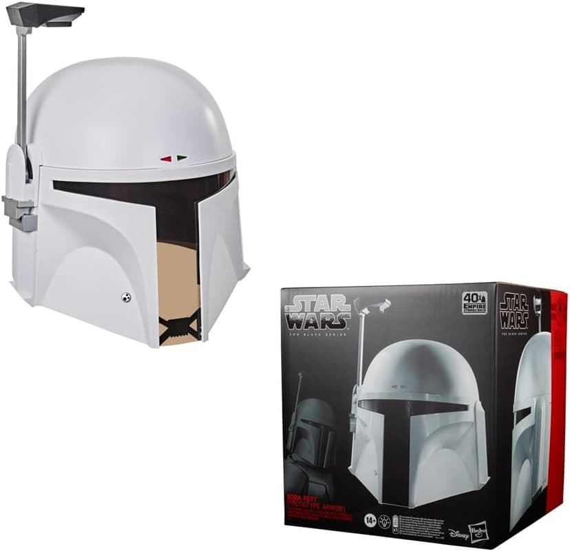 Star Wars The Black Series Boba Fett (Prototype Armour) Premium Electronic Helmet, The Empire Strikes Back Roleplay Collectible - 1