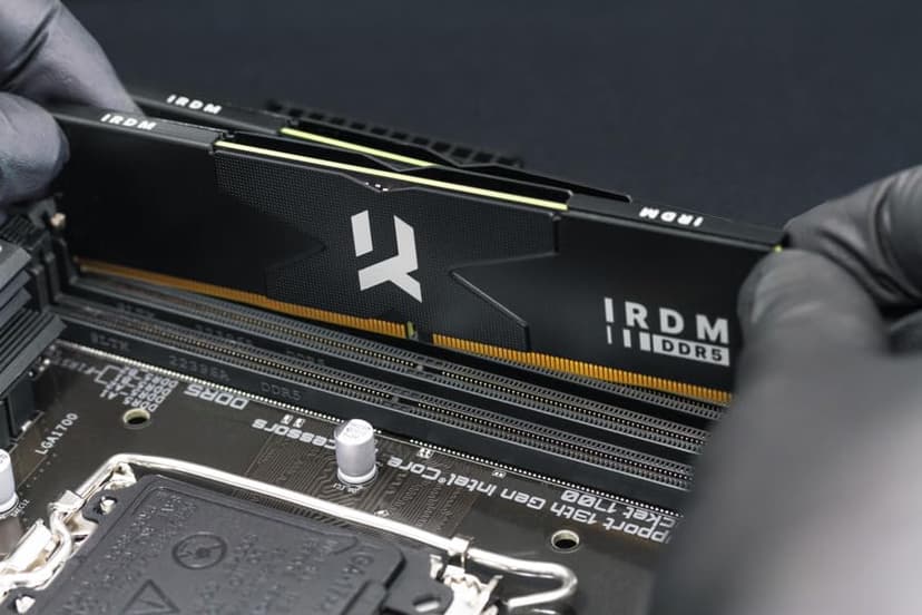 Goodram - DDR5 Memory Module IRDM 2x16GB KIT 6000MHz CL30 SR DIMM Black V Silver - Internal - DRAM - for PC - Desktop Computer - Laptop - Gaming - Gamer - Graphics Editing - Memory Expansion - 7