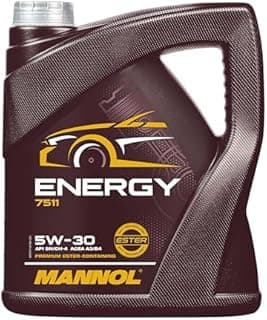 MANNOL Huile moteur ENERGY 5W-30 Huile en partie synthétique huile ACEA A3/B4 API CH-4 API SN 4 L Compatible avec VW Golf VII 3/5 portes 5G1, BQ1, BE1, BE2 Golf IV 3/5 portes 1J1 Golf V 3/5 portes 1K1