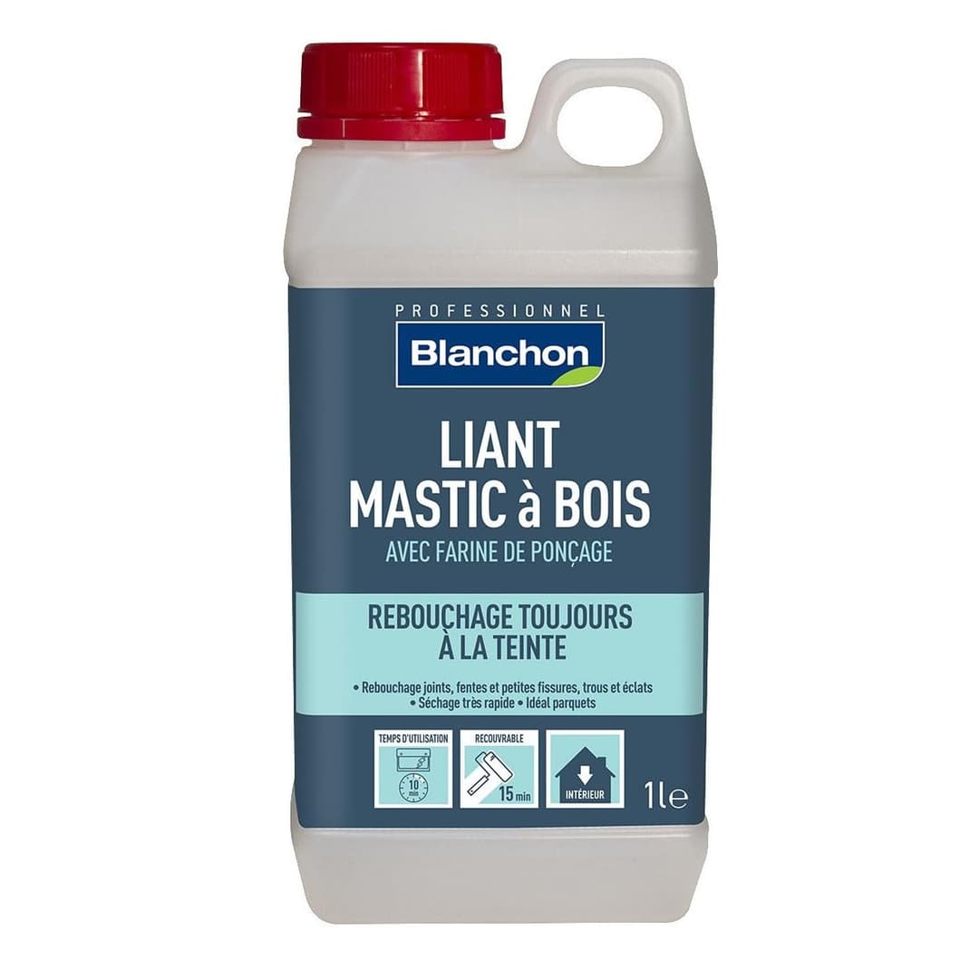 Liant Mastic à Bois - Blanchon- 1 litre