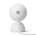 Google Nest Cam Intérieur (Filaire, 3e génération) - Caméra de sécurité intérieure avec vidéo 2K - Fonctionne avec Google Home - Neige - 3