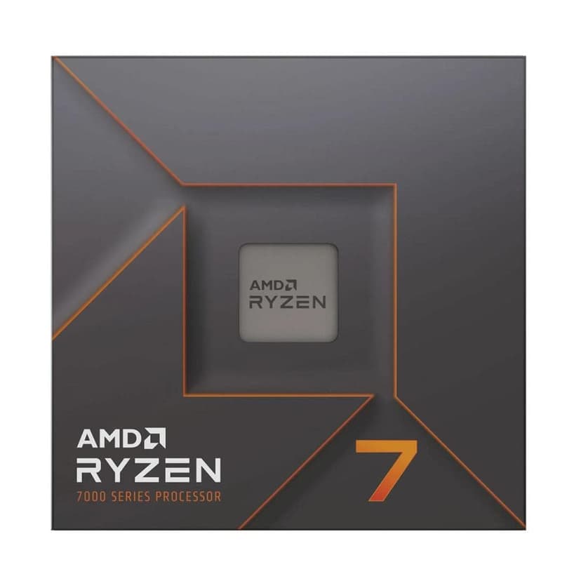 AMD Ryzensets 7 7700X Processor (integrated Radeon Graphics, 8 cores/16 threads, 105W DTP, AM5 Socket, 40MB cache, up to 5.4 GHz max boost, no cooler) - 6