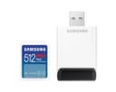 Samsung PRO Plus 512GB UHS-I U3 Full HD & 4K UHD 180MB/s Read 130MB/s Write Memory Card for Cameras and Drones with USB Card Reader MB-SD512SB/WW - 1