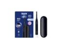 Oral-B iO 2 Black Electric Toothbrush for Adults, 3 Cleaning Modes, Gentle on Gums, Soft Brushing, Accessories, Replacement Oral B Brush, Charger, Travel Case - 1