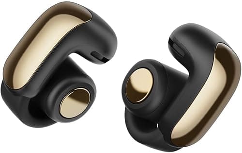 Bose Ultra Open Bluetooth Earbuds with OpenAudio Technology, Open Ear Wireless Earbuds, Up to 48 Hours of Battery Life, Desert Gold - Limited Edition