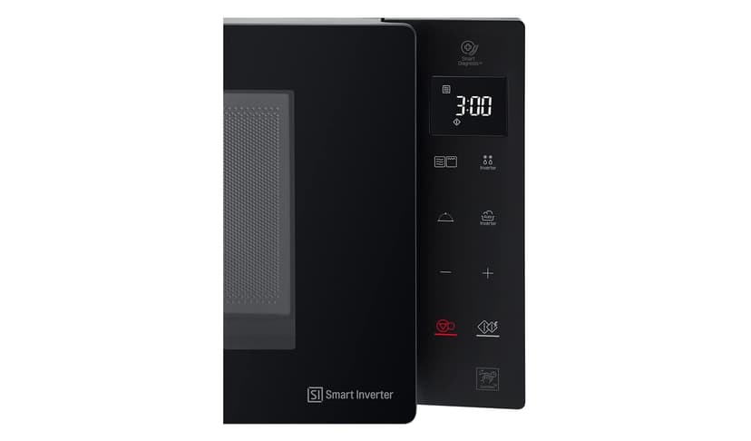 LG MH7235GPS Smart Inverter Microwave Oven with Quartz Grill, 32 Litre, 1200 W, Automatic Programs, 5 Power Levels, Crispy Microwave Plate Included - Smoke Black - 8
