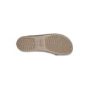 Crocs Femme Brooklyn Low Wedge Sandales, Latte/Mushroom, 38/39 EU - 3