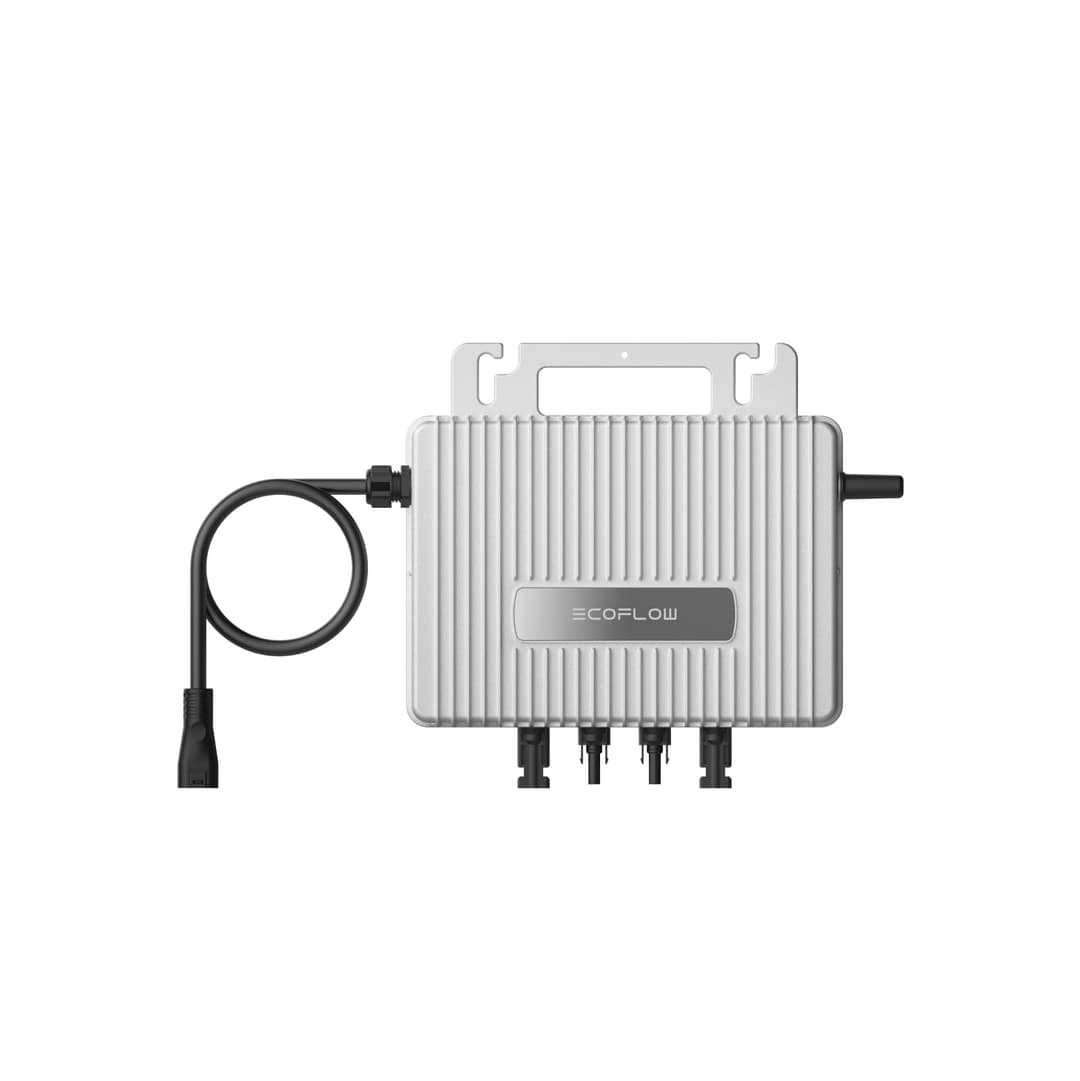 EcoFlow Stream Micro-onduleur Solaire Intelligent 800 W, pour Centrale électrique de Balcon, onduleur PV pour 2 Panneaux solaires, Étanchéité IP67, MPPT intégré, Contrôle par WiFi/APP