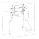 R8 Single Monitor Stand Black - 9