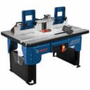 Bosch RA1141 26 in. x 16-1/2 in. Laminated MDF Top Portable Jobsite Router Table with 2-1/2 in. Vacuum Hose Port - 1
