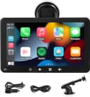 Autolink 7 inch Wireless Apple Carplay & Android Auto Car Play Screen, Portable Car Tablet Smart Screen with Voice Control, Support Mirror Link, GPS Control for Most Vehicles - 1