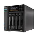 Asustor Lockerstor 4 Gen3 AS6804T, 4 Bay NAS Network Storage, AMD Ryzen Quad-Core 2.3 GHz, 16GB RAM ECC DDR5, 4 M.2 NVMe Slots, Dual 5GbE & Dual 10GbE Port, USB 4.0 Type-C, Network Attached Storage - 1
