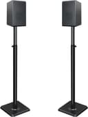 Mounting Dream Speaker Stands Height-Adjustable for Satellites up to 5 kg, Set of 2 Floor Stands - 1
