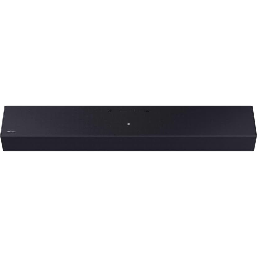 SAMSUNG HW-B400F/ZF Sound Bar, 2.0ch Woofer Integaod, Game Mode, Bluetooth Multiple Connection, Black - 1