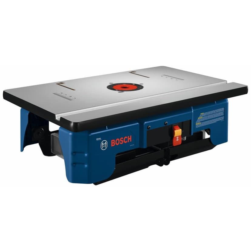 Bosch RA1141 26 in. x 16-1/2 in. Laminated MDF Top Portable Jobsite Router Table with 2-1/2 in. Vacuum Hose Port - 4