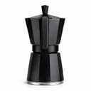 WECOOK! Luccia Italian Coffee Maker, Induction, Aluminium, Express, 1 – 3 Cups Coffee, Suitable for All Kitchens, Black, Silicone Seal Seal, Safety Valve. - 6
