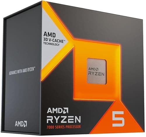 AMD Ryzen 5 7600X3D Raffaello AM5 4,1 GHz 6 c?urs en boîte - Dissipateur de chaleur non inclus -10001721WOF