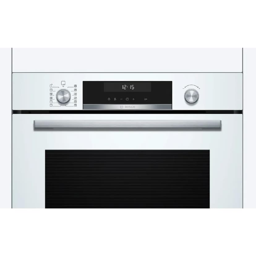 Bosch - 6 Series 6 Multifunction Pyrolytic Oven, 60 cm wide, Air Fry, Home Connect, White, HBG578EW7 - 3