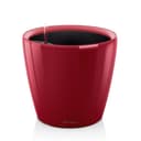 Lechuza Self Watering Plant Pot CLASSICO 43 LS Garden Flower Indoor and Outdoor Plastic Planter with Drainage Hole D43 H40 cm Red High-Gloss - 1