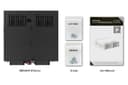 ICY DOCK ExpressCage MB326SP-1B Lot de 6 racks amovibles pour disque dur SATA/SAS 2,5" avec plateaux sans vis dans une baie 5,25" - 9