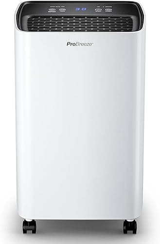 Pro Breeze 30L/Day Dehumidifier - Smart Compressor Dehumi…