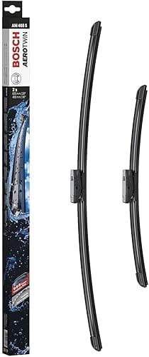 Bosch Wiper Blade Aerotwin AM468S, Length: 650mm/400mm – Set of Front Wiper Blades - Only for Left-Hand Drive (EU)