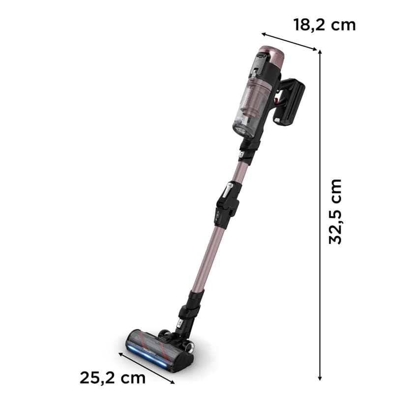 Rowenta RH9CD9E0 X-Force Flex 16.60 Animal Aqua, Aspirateur Sans Fil, Noir/Cuivre - 8