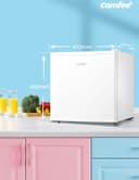 COMFEE' Comfee RCD50WH2E Mini Refrigerator 43L Cooler with Ice Compartment, Refrigerator, Small for Bedroom and Office, Fast Cooling in Cooler Box, Control - 2
