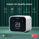 Qingping Air Monitor Lite, Apple HomeKit Compatible Wi-Fi Indoor Air Quality Meter, Detects PM2.5, PM10, CO2, Temperature and Humidity - 2