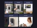 EZVIZ 4K Connected Video Intercom Doorphone, 8 Inch Touch Monitor, Palm/Face Recognition, Remote Unlock, 2 Wires, Human Detection, RFID Option, Waterproof, Dual-Band WiFi, HP7 Pro - 3