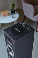THOMSON Tour de Son Bluetooth avec Lecteur CD, Enceinte Colonne Hifi 60W, Radio FM, Port Aux et USB, MP3 et Affichage LED - Noir - DS120CD - 2