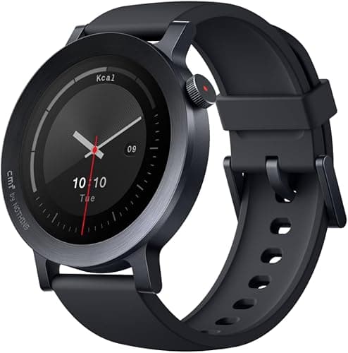 CMF Watch 3 Pro – Montre connectée 1,43" AMOLED, 13 Jours d’autonomie, GPS Double, appels Bluetooth avec réduction de Bruit IA, Suivi Sommeil et Cardio – Gris foncé