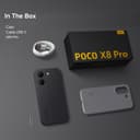 POCO X8 Pro, Smartphone 8+512 GB, Flagship Dimensity 8500-Ultra, 6500mAh (typ) battery, ultra-bright AMOLED display, 50MP Sony IMX882 with OIS, Green, 1 year extra warranty, Charger Not Included - 3
