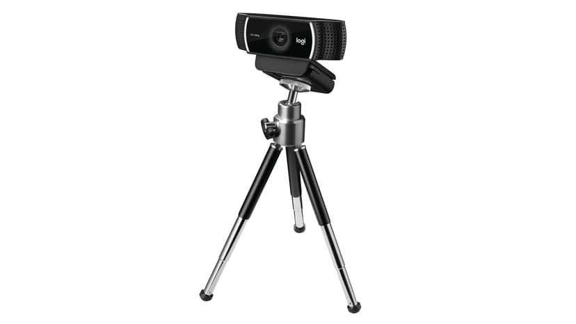Logitech C922 Pro Stream Webcam, HD 1080p/30fps Or HD 720p/60fps Hyperfast Streaming, Stereo Audio, HD Light Correction, Autofocus, For YouTube, Twitch, XSplit, PC/Mac/Laptop/Macbook/Tablet - Black - 4