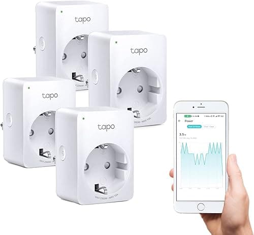 Tapo WiFi Connected Socket, Consumption Tracking, 16A Typ…