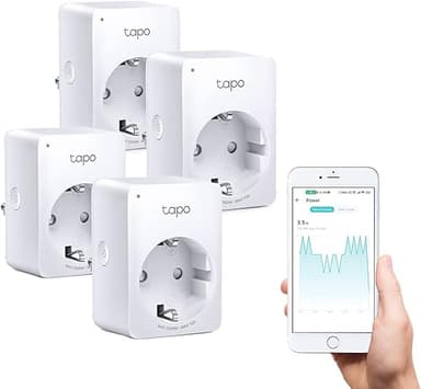 Tapo WiFi Connected Socket, Consumption Tracking, 16A Typ…