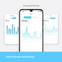 Tapo WiFi Connected Socket, Consumption Tracking, 16A Type F, Compatible with Alexa and Google Home, Control Fan, Air Conditioner, Energy Saving, Voice Control, Tapo P110(4-Pack) - 3