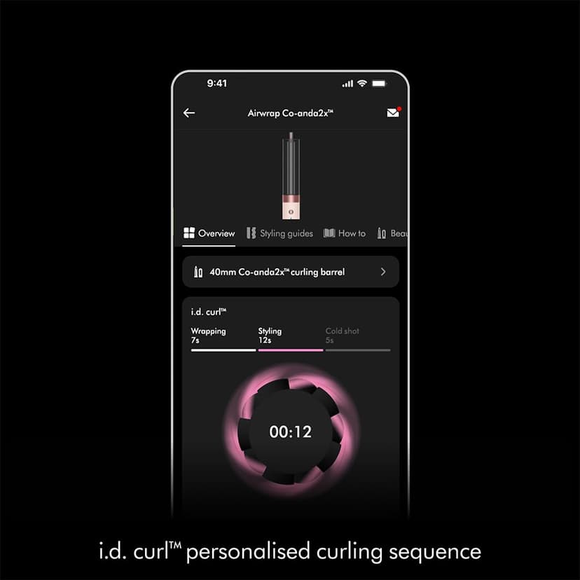 Dyson Airwrap Co-anda 2x™ Multi-Styler et Sécheur - Cheveux raides à ondulés (Rouge velours et or.) - 6