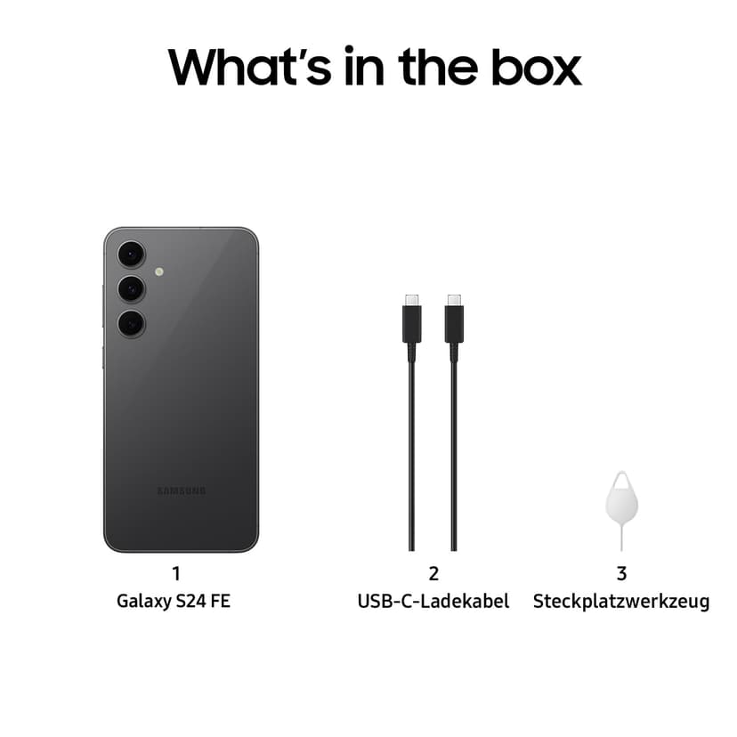 Samsung Galaxy S24 Fe 128gb Black Ee - 7