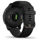 Garmin Venu 2 - Montre connectée GPS Multisports avec écran AMOLED, autonomie Longue durée (11 Jours) – Gris avec Bracelet Noir - Boîtier 45 mm - 3