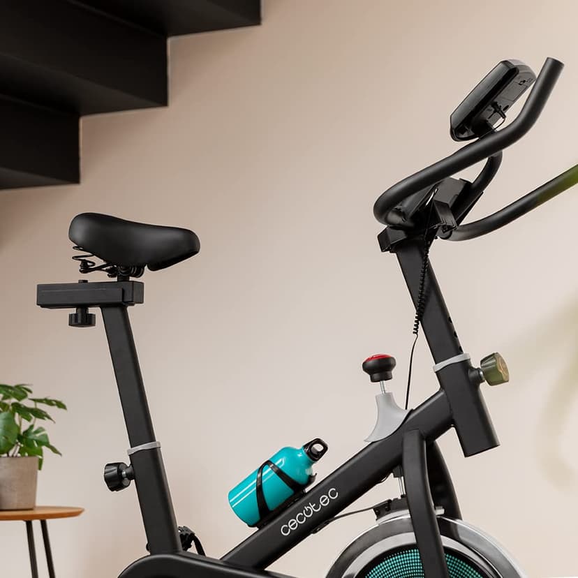 Cecotec DrumFit Indoor 6000 Forciis Indoor Exercise Bike, 6 kg Flywheel, Manual Resistance, LCD Monitor, Device Holder, Bottle, Bottle Holder and Sockets - 3
