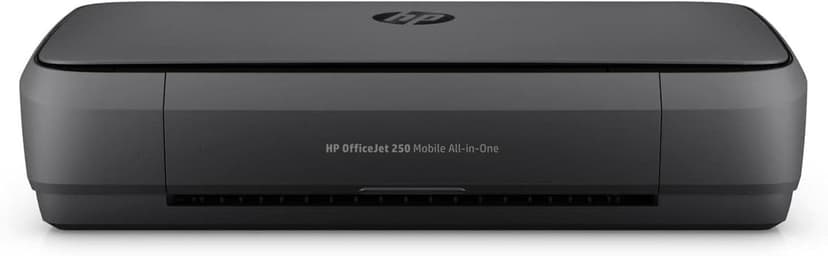 HP OfficeJet 250 Imprimante Tout-en-Un Portable, Fonction Impression, Copie, Numérisation jusqu'à 600 dpi, Wi-Fi et USB, Noire - 1