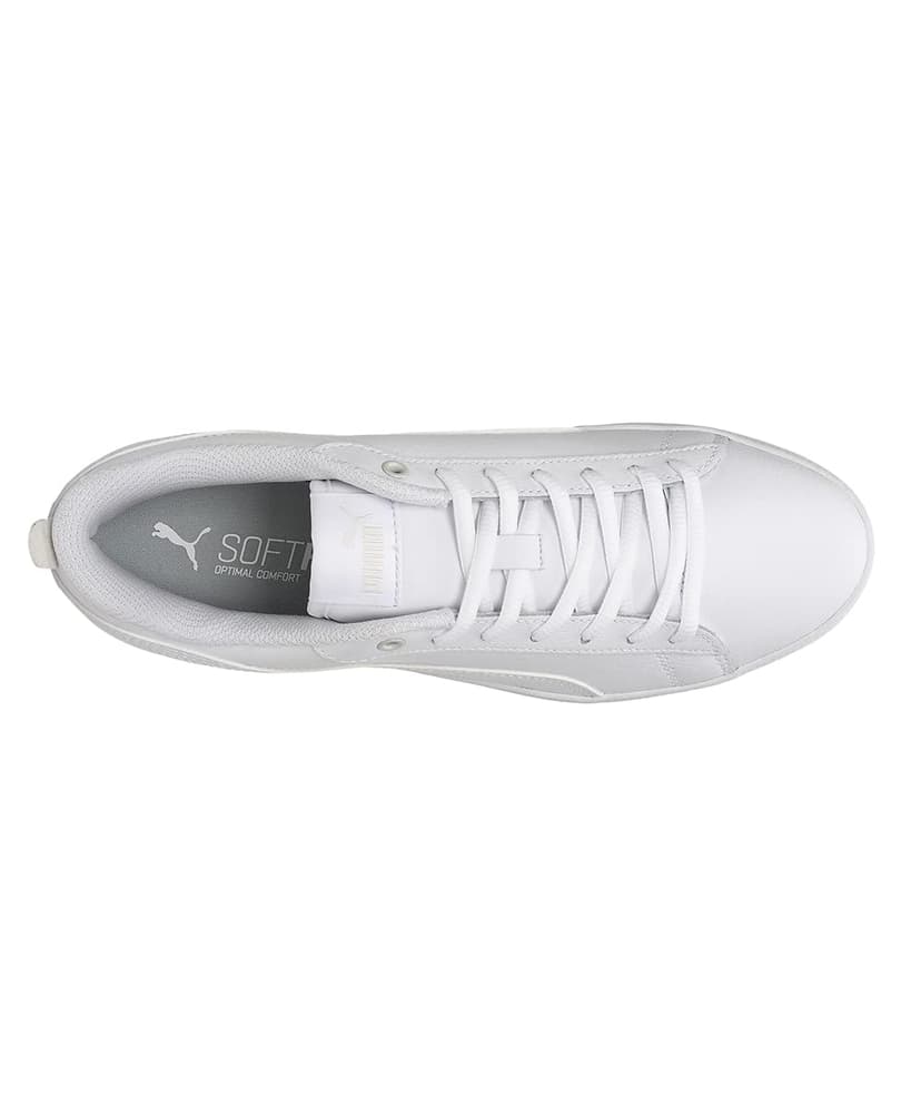 PUMA Women Smash Wns V2 L Baskets, Puma White Puma White, 40.5 EU - 4