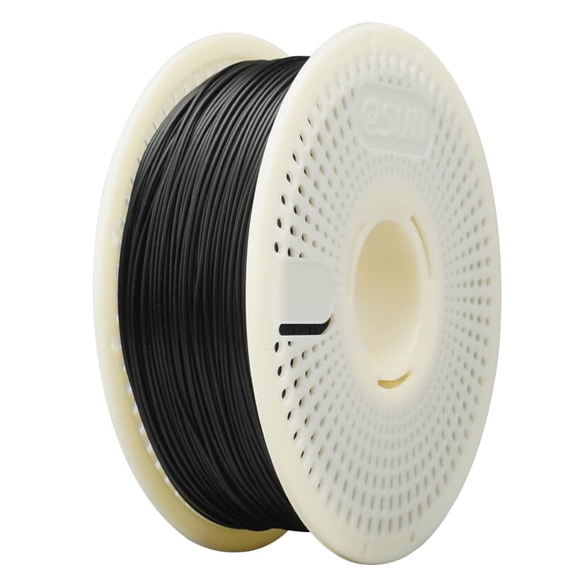 eSUN Kit de Recharge de Filament PLA et de Bobine, PLA 1.75mm et eSpool+ Amovible, Bobine de 1KG (2.2 LBS) Filament Rapide pour imprimantes 3D,Rouge Foncé - 1