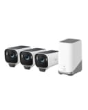 eufy Security S3 Pro (eufyCam 3 Pro), 4K Camera Surveillance WiFi exterieure sans Fil avec Panneau Solaire, Vision Nocturne MaxColor, Reconnaissance faciale IA, Stockage Local, aucuns Frais mensuels - 1